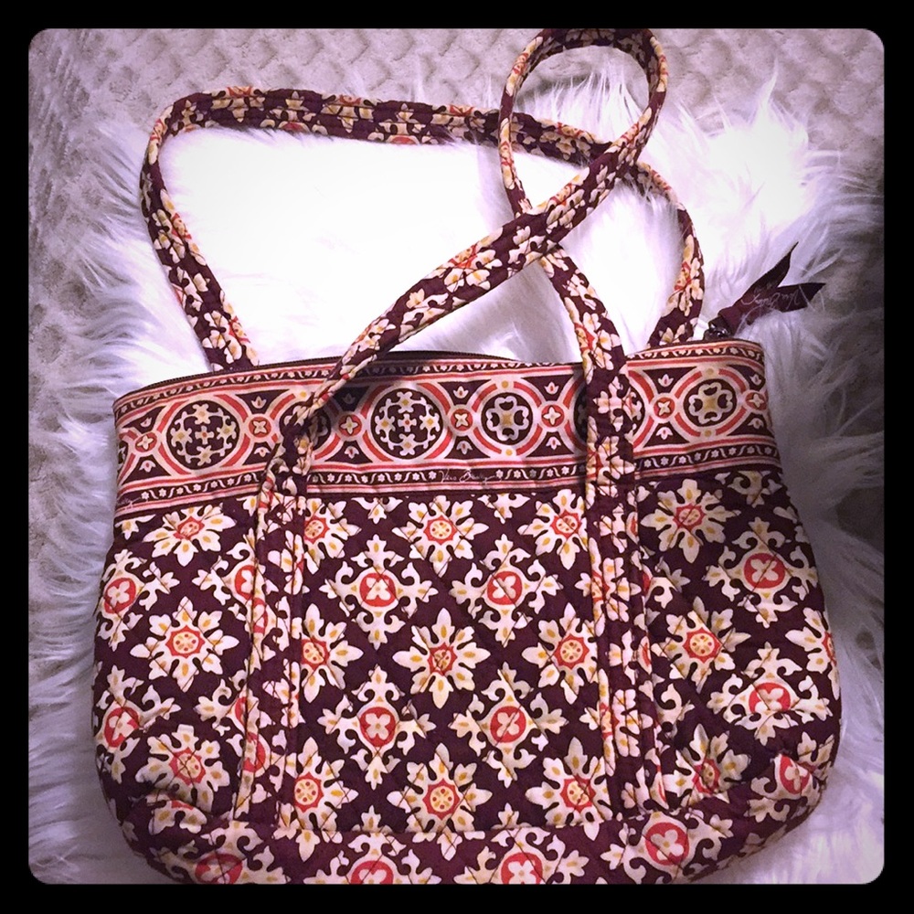 Vera Bradley Small Zipper Tote Bag